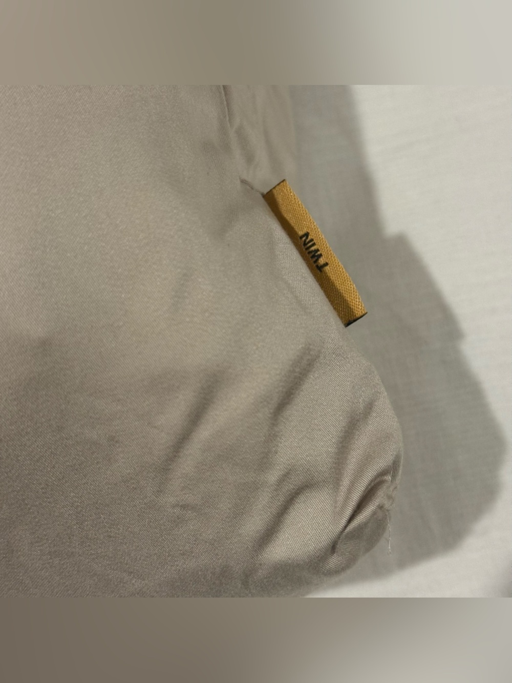 New Quince Bamboo Sheet Set Twin - Sand $100 - Picture 7 of 9